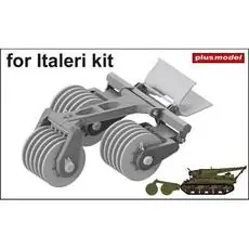 T1E1 US Mine exploder for Sherman – Italeri in 1:35