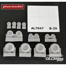 B-29 Superfortress diamond tread in 1:72