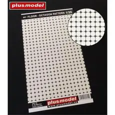 Floor – octagon pattern in 1:35