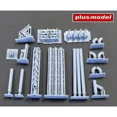 Roof gutters in 1:35