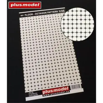 Floor – octagon pattern in 1:35