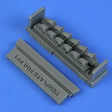 Bf 109F-2/4/6 exhaust in 1:32
