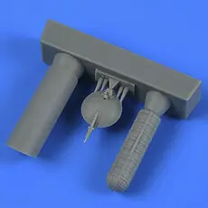 Su-25 Frogfoot open airbrake parachute ZVEZDA in 1:48