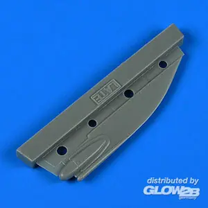 F-4B Phantom II tail fin cap - late for TAMIYA in 1:48