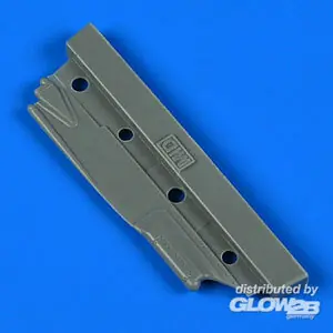 F-4B Phantom II tail fin cap - mid for TAMIYA in 1:48