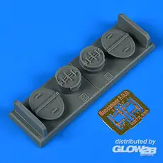 Buccaneer FOD covers for AIRFIX in 1:72