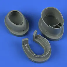P-47D/M Thunderbolt cowling and cooling flaps (opened) in 1:72