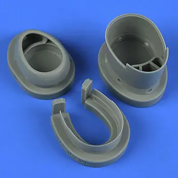 P-47D/M Thunderbolt cowling and cooling flaps (closed) in 1:72