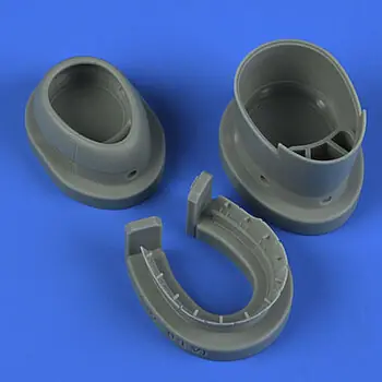 P-47D/M Thunderbolt cowling and cooling flaps (opened) in 1:72