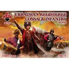 Ukrainische registrierte Kosaken-Infanterie, 17. Jahrhundert in 1:72