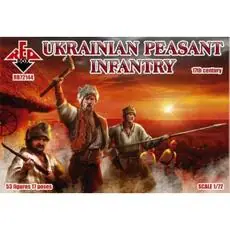 Ukrainische Bauerninfanterie, 17. Jahrhundert in 1:72