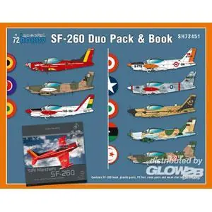 SIAI-Marchetti SF-260 Duo Pack & Book in 1:72