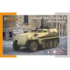 Captured Sd.Kfz 250 Ausf.A (Alte Ausführung) in 1:72