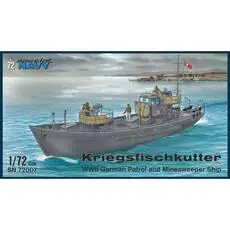 Kriegsfischkutter ‘WWII German Patrol and Minesweeper Ship’ in 1:72