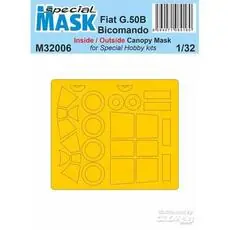 Fiat G.50B Bicomando MASK 1/32 in 1:32