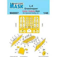 L-4 Grasshopper Inside/Outside MASK in 1:48