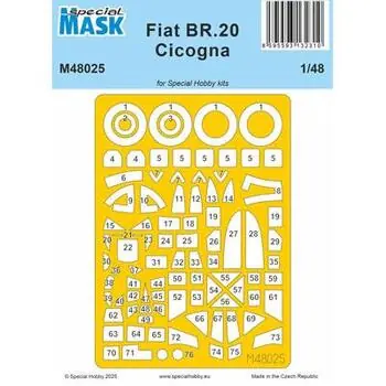 Fiat BR.20 Cicogna MASK in 1:48