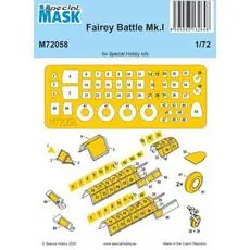 Fairey Battle Mk.I MASK in 1:72