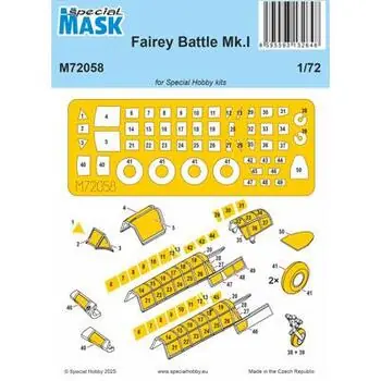 Fairey Battle Mk.I MASK in 1:72