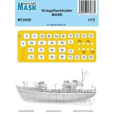 Kriegsfischkutter MASK in 1:72