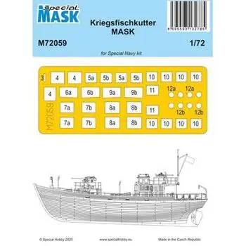 Kriegsfischkutter MASK in 1:72
