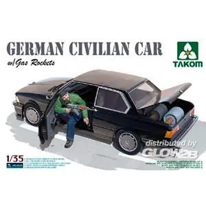 German Civilian Car with Gas Rockets
