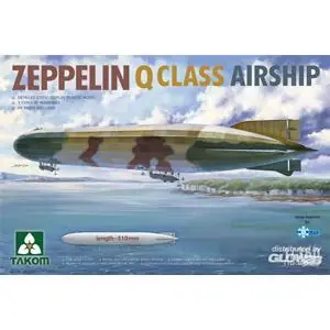 ZEPPELIN Q CLASS AIRSHIP in 1:350
