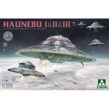 HAUNEBU I & II & III in 1:350