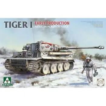 TIGER I EARLY-PRODUCTION Sd.Kfz.181 Pz.Kpfw.VI Ausf.E in 1:35