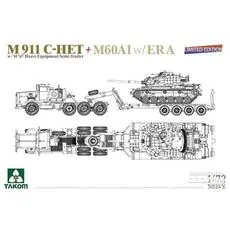 M911 C-HET mit M747 Schwerlast-Sattelauflieger + M60A1 mit ERA im Maßstab 1:72