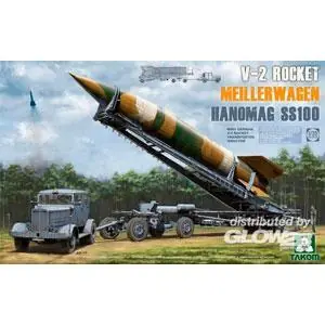 WWII German V-2 Rocket Transporter/Erect Meillerwagen+Hanomag SS100