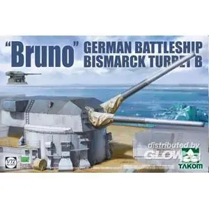 BRUNO\" GERMAN BTTLESHIP BISMARCK TURRET B