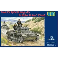 Pz.Kpfw III Ausf. E tank in 1:72