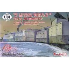 Iliya Muromets\" the legendary armored train of WWII in 1:72