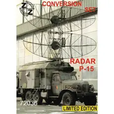 Radar P-15 (Umbausatz, ohne Fahrzeug) in 1:72