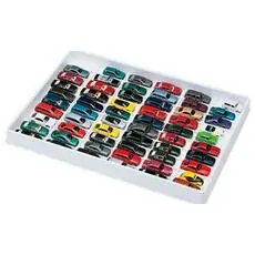 SAMMELBOX FÜR PKW (WEISS) FÜR 59 MODELLE