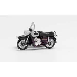 MZ 250 mit Beiwagen, silber