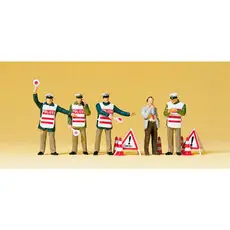 1:87 Polizisten mit Warnweste