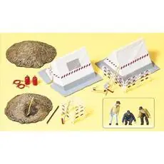 1:87 Fernmeldearbeiter mit Bauzelt