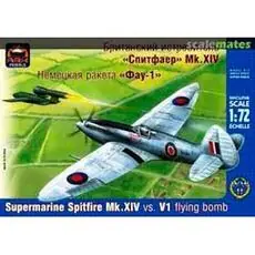 Spitfire MK XIV vs German V1