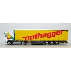DAF XF 105 SC Gardinenplanen-Sattelzug, Nothegger, (A)
