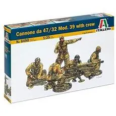 1:35 IT Geschütz v. 47/32 Mod.39 m. Crew