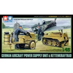 1:48 WWII Dt. Kettkrad m.Starthilfegerät