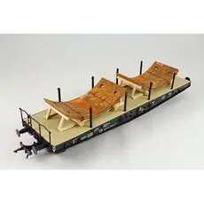 gebogenen Stahlplatten, 2er Set
