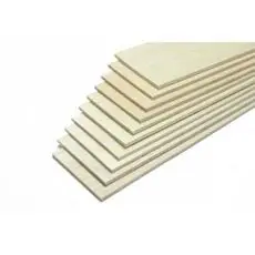 Balsa Brettchen 1,0 x 100 x 1000mm (VE=10St.)