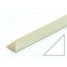 Balsa Dreikantleiste 20 x 20 x 1000mm rechtwinklig (VE=6St.)