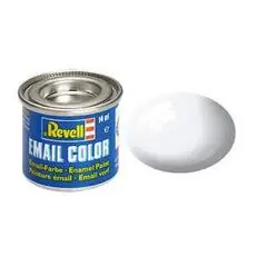 Email Color Weiß, glänzend, 14ml, RAL 9010