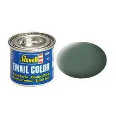 Email Color Grüngrau, matt, 14ml, RAL 7009