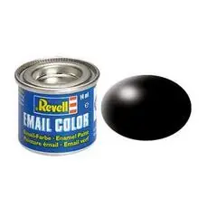 Email Color Schwarz, seidenmatt, 14ml, RAL 9005