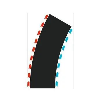 Curves Radius 2 30° (2x L, 2x R)